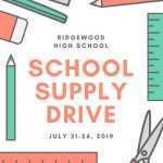 55 Blank School Supply Drive Flyer Template Free With Stunning Design with School Supply Drive Flyer Template Free