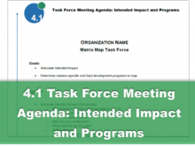 55 Blank Task Force Agenda Template PSD File by Task Force Agenda Template