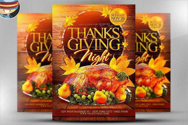 55 Create Thanksgiving Dinner Flyer Template Free Templates by ...