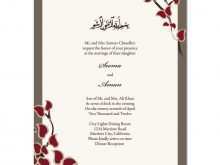 55 Create Wedding Card Templates Arabic Photo with Wedding Card Templates Arabic