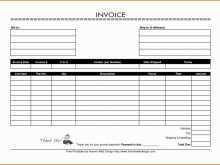 55 Creating Blank Invoice Forms Printable For Free for Blank Invoice Forms Printable