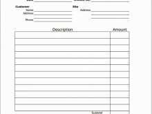 55 Creating Blank Service Invoice Template Pdf Formating with Blank Service Invoice Template Pdf