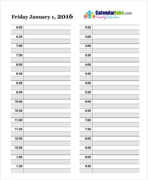 55 Creating Daily Agenda Template Free Download with Daily Agenda Template Free