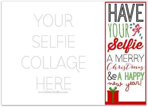 55 Creating Selfie Christmas Card Template Templates with Selfie Christmas Card Template