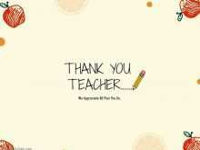 55 Creating Thank You Card Template Teacher Maker with Thank You Card Template Teacher