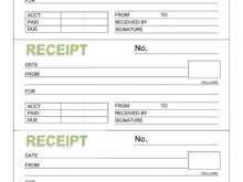 55 Creative Blank Receipt Template Doc in Word for Blank Receipt Template Doc
