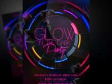 55 Creative Glow In The Dark Party Flyer Template Free Download with Glow In The Dark Party Flyer Template Free