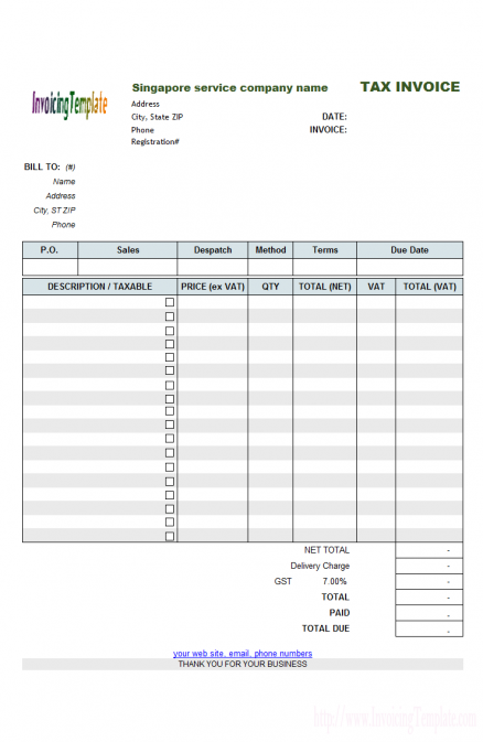55 Customize Our Free Garage Invoice Example Layouts for Garage Invoice Example
