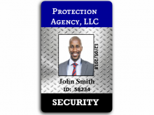55 Customize Our Free Security Guard Id Card Template Layouts by Security Guard Id Card Template