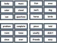 55 Customize Our Free Spelling Word Flash Card Template For Free by Spelling Word Flash Card Template