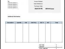 55 Customize Our Free Vat Invoice Template Uk Excel Now by Vat Invoice Template Uk Excel