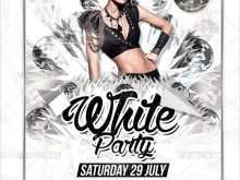 55 Format All White Party Flyer Template Free in Word for All White Party Flyer Template Free