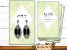 55 Format Earring Card Template Downloads Layouts by Earring Card Template Downloads