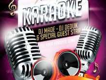 55 Format Free Karaoke Flyer Template With Stunning Design by Free Karaoke Flyer Template