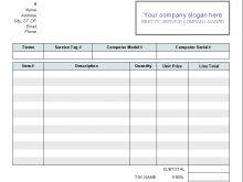 55 Free Printable Model Invoice Template Layouts with Model Invoice Template