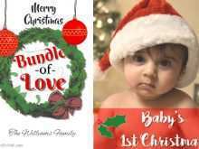 55 How To Create Baby Christmas Card Template for Ms Word by Baby Christmas Card Template