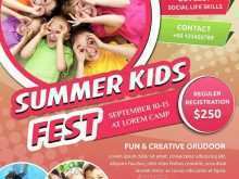 55 How To Create Summer Camp Flyer Template Templates with Summer Camp Flyer Template