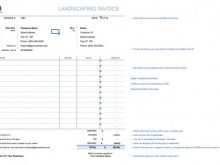 55 Lawn Mowing Invoice Template Maker with Lawn Mowing Invoice Template