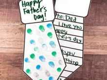 55 Online Father S Day Tie Card Craft Template in Word by Father S Day Tie Card Craft Template