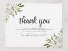 55 Online Thank You Card Templates For Funeral for Ms Word for Thank You Card Templates For Funeral