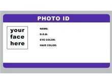 55 Online Word Id Card Template Free Photo with Word Id Card Template Free