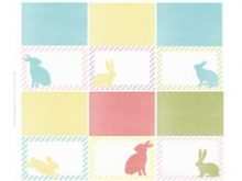 55 Printable Easter Place Card Templates Now with Easter Place Card Templates