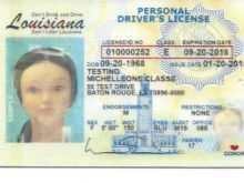 55 Report Louisiana Id Card Template For Free for Louisiana Id Card Template