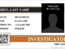 55 Standard Photo Id Card Template Word Photo by Photo Id Card Template Word