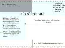55 Standard Postcard Regulations Template For Free with Postcard Regulations Template