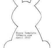 Rabbit Easter Card Templates