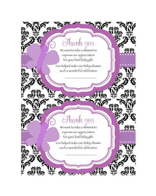 55 Standard Thank You Card Template Gift Layouts by Thank You Card Template Gift