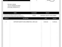 55 The Best Invoice Template For Creative Work in Word with Invoice Template For Creative Work