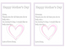 55 The Best Mother S Day Card Template Ks2 Layouts by Mother S Day Card Template Ks2