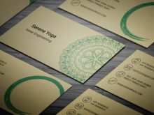 55 Visiting Free Yoga Business Card Templates Now for Free Yoga Business Card Templates