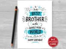 56 Adding Birthday Card Template Brother for Birthday Card Template Brother