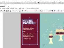 56 Adding Birthday Card Template For Google Docs Maker with Birthday Card Template For Google Docs