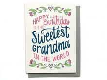 56 Adding Birthday Card Templates For Grandma in Photoshop by Birthday Card Templates For Grandma