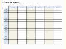 56 Adding Class Schedule Template Maker For Free for Class Schedule Template Maker