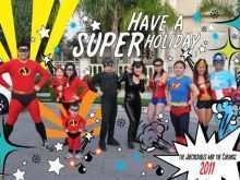 56 Adding Superhero Christmas Card Template in Photoshop by Superhero Christmas Card Template
