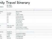56 Blank Travel Itinerary Template For Google Docs For Free by Travel Itinerary Template For Google Docs