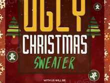 56 Blank Ugly Sweater Party Flyer Template With Stunning Design by Ugly Sweater Party Flyer Template