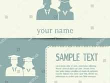 Graduation Name Card Template Free