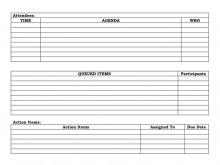 56 Create Unit Meeting Agenda Template Now with Unit Meeting Agenda Template