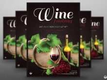 56 Create Wine Flyer Template PSD File by Wine Flyer Template