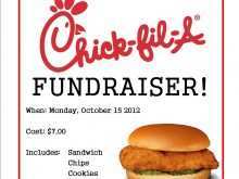 56 Creating Chick Fil A Fundraiser Flyer Template for Ms Word with Chick Fil A Fundraiser Flyer Template