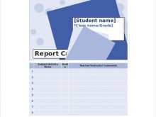 56 Creating High School Report Card Template Word for Ms Word by High School Report Card Template Word