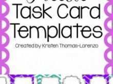 56 Creating Task Card Template Free by Task Card Template Free