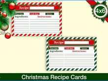 56 Creative Free Printable Christmas Recipe Card Template Templates with Free Printable Christmas Recipe Card Template