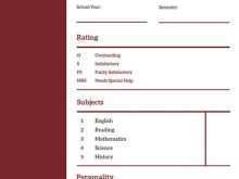 56 Creative Report Card Template For Homeschool for Ms Word with Report Card Template For Homeschool