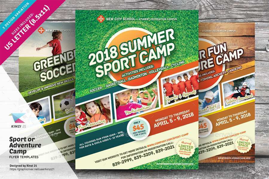 56 Creative Sports Camp Flyer Template In Photoshop For Sports Camp Flyer Template Cards Design Templates